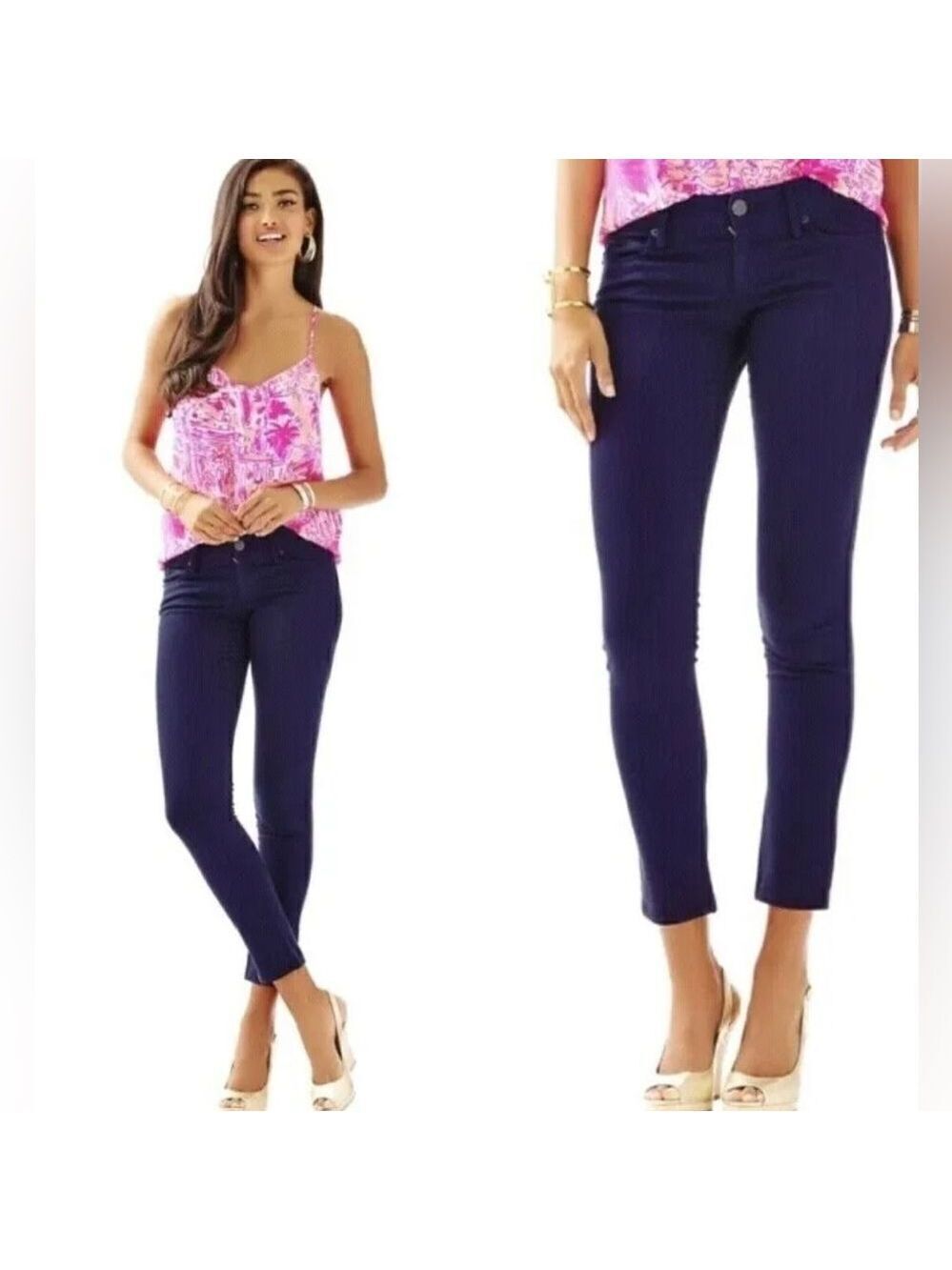 Lilly Pulitzer Worth High Rise Waist Skinny Pants